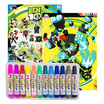 Set กระเป๋า สมุดระบายสี Ben 10 พร้อมสติ๊กเกอร์โฟม+สีเมจิก