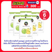 ซันซุ เยลลี่ผสมบุกกลิ่นแอปเปิ้ล & ส้ม 96 กรัม (แพ็ก 6 ชิ้น)