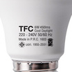 TFC หลอด LED A60 ECO 6 วัตต์ ขั้ว E27 แสงเดย์ไลท์ -ขาว / 2ชิ้น