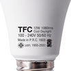 TFC หลอด LED A60 ECO 12 วัตต์ ขั้ว E27 แสงเดย์ไลท์ -ขาว / 2ชิ้น