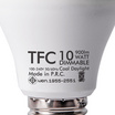 TFC LED A60 ปรับหรี่แสง 10 วัตต์ ขั้ว E27 แสงเดย์ไลท์ -ขาว