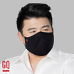 GQWhite หน้ากากผ้ากันน้ำ สีดำ ไซส์หมี XXL