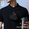 GQ Max หน้ากากผ้าสะท้อนน้ำและกันฝุ่น PM สีดำ