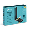 TP-Link อุปกรณ์เชื่อมต่อสัญญาณ Archer TX50E AX3000 Wi-Fi 6 Bluetooth 5.0 PCIe Adapter