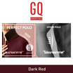 GQ เสื้อโปโล สี Dark Red