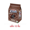 ครีมโอ คุกกี้แซนวิชรสช็อกโกแลตสอดไส้ครีมช็อกโกแลต 27 กรัม (แพ็ก 12 ชิ้น)