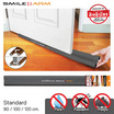 Smile Arm ที่กั้นประตูแบบสอด รุ่น Standard สีเทา (3.50x90)ซม.