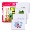 flash cards garden animals