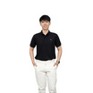 CP ALL เสื้อโปโลชาย Upcycling สีดำ