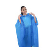 Rain coats ชุดกันฝนสไตส์ญี่ปุ่น Free Size พร้อมรองเท้าบูธคลุมกันฝน (XL) Blue