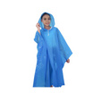 Rain coats ชุดกันฝนสไตส์ญี่ปุ่น Free Size พร้อมรองเท้าบูธคลุมกันฝน (XL) Blue