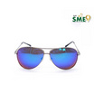 Leon แว่นกันแดด Polarized รุ่น SME+MPJ23R ลีออง กรอบสีเงิน เลนส์สีน้ำเงิน