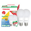 Toshiba หลอดไฟ LED A-Bulb 8W CW แพ็กคู่