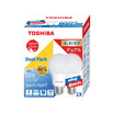 Toshiba หลอดไฟ LED A-Bulb 8W DL แพ็กคู่