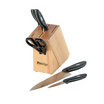 Meyer RESTIGE COOK'S KNIVES 6PC KNIFE BLOCK SET (CLEAVER)