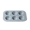 Meyer BakeMaster ถาดอบมัฟฟินก้นลึก 6 ถ้วย Deep Muffin Tin (47536-C)