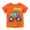 DELON Kids เสื้อยืดเด็ก AA4024 สีส้ม