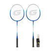 Gsports ชุดแบดมินตันอลูมิเนียมพร้อมลูกขนไก่ 6 ลูก รุ่น BS-506