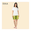 RIKA กางเกงขาสั้นใส่นอน ผ้า SATIN รุ่น FV3038