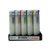 CRICKET ไฟแช็คแฟนซี ED4 (แพ็ก 25 ชิ้น) คละลาย คละสี