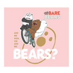 VS ผ้าพันคอ We Bare Bears ชมพู