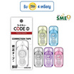 CODE:D เทปลบคำผิด Correction Tape คละแบบ (แพ็ก 4 ชิ้น)