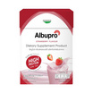 Albupro โปรตีนไข่ขาว กลิ่นสตรอเบอร์รี่ ขนาด 300 กรัม บรรจุ 12 ซอง