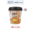 โยโปกิ ยองพุงคัพ ต๊อกโบ๊กกิผัดซอสผสมชีส 120 กรัม (แพ็ก 3 ถ้วย)