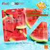 MOODS แผ่นมาส์กหน้า Watermelon Moist and Smooth 3D Facial Mask (5แผ่น)