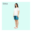 RIKA กางเกงขาสั้นใส่นอน ผ้า SATIN เนื้อนุ่ม FV3038