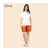 RIKA กางเกงขาสั้นใส่นอน ผ้า SATIN เนื้อนุ่ม FV3038