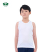 ห่านคู่ เสื้อแขนกุด เด็กชาย สีขาว Junior Collection