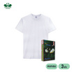 ห่านคู่ เสื้อยืดผู้ชาย คอกลม สีขาว รุ่น Classic แพ็ก 3 ตัว