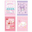 KIAN-DA สมุดปกอ่อน B5 คละลาย Sanrio (แพ็ก 4 เล่ม)