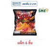 โอพัฟ เชค ขนมธัญพืชอบกรอบ รสเอ็กซ์ตรีมสไปซี่โคเรียน 68 กรัม (แพ็ก 6 ชิ้น)