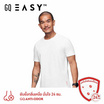 GQ Easy จีคิวอีซี่ เสื้อคอกลม สีขาว