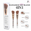 Nario Llarias แปรงแต่งหน้า 4 หัว Elegant de Beaute Brush (4 in 1)