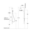 MOGEN ชุดฝักบัวเรนชาวเวอร์ พร้อมฝักบัว แบบกลม รุ่น SWR04C