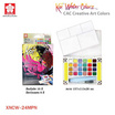 SAKURA สีน้ำตลับ+พู่กัน KOI 24สี XNCW-24MPN