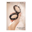 MILLE แป้งผสมรองพื้น Charcoal Matte Cover Pact SPF25 PA++ 5 กรัม