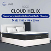 Nooz ที่นอนยางพาราแท้ เสริมพ็อกเก็ตสปริง เพิ่ม Pillow top รุ่น Helix หนา 10 นิ้ว