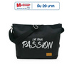 HQ LUGGAGE กระเป๋าสะพายข้าง กระเป๋าสะพายไหล่ รุ่น P9998 สีดำ