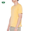 DOUBLE GOOSE เสื้อยืดคอกลม รุ่น Essential สีเหลือง