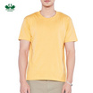 DOUBLE GOOSE เสื้อยืดคอกลม รุ่น Essential สีเหลือง