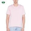 DOUBLE GOOSE เสื้อยืดคอกลม รุ่น Essential สีชมพู