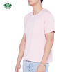 DOUBLE GOOSE เสื้อยืดคอกลม รุ่น Essential สีชมพู