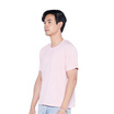 DOUBLE GOOSE เสื้อยืดคอกลม รุ่น Essential สีชมพู