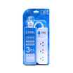 CHIC รางปลั๊กไฟ 3 ช่อง 1 สวิตซ์ 3 เมตร รุ่น F5STB-CHP6-1301 คละสี