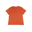 M2S Lifestyle เสื้อยืดคอกลมหญิง ส้มแมนดาริน