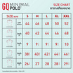 GQ จีคิว มินิมอล โปโล สีฟ้า